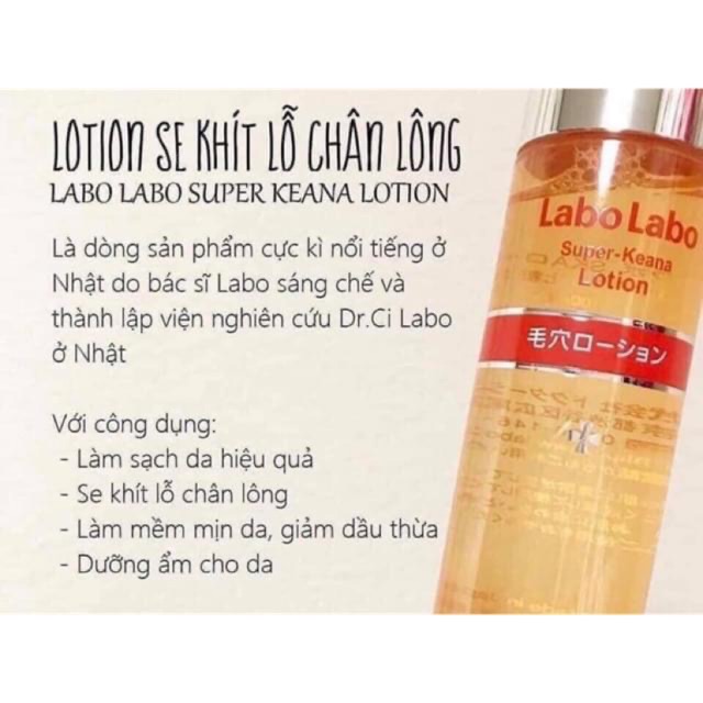 Nước hoa hồng Labo Labo Nhật Bản | BigBuy360 - bigbuy360.vn