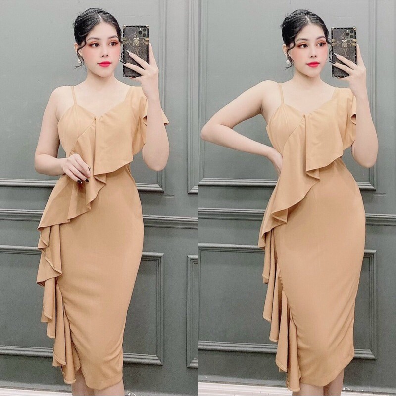 ĐẦM BODY LỆCH VAI BÈO