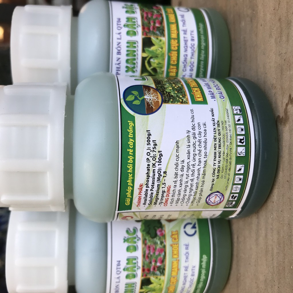 Lân xanh đậm đặc  100ml kích rễ - bật chồi - khỏe cây