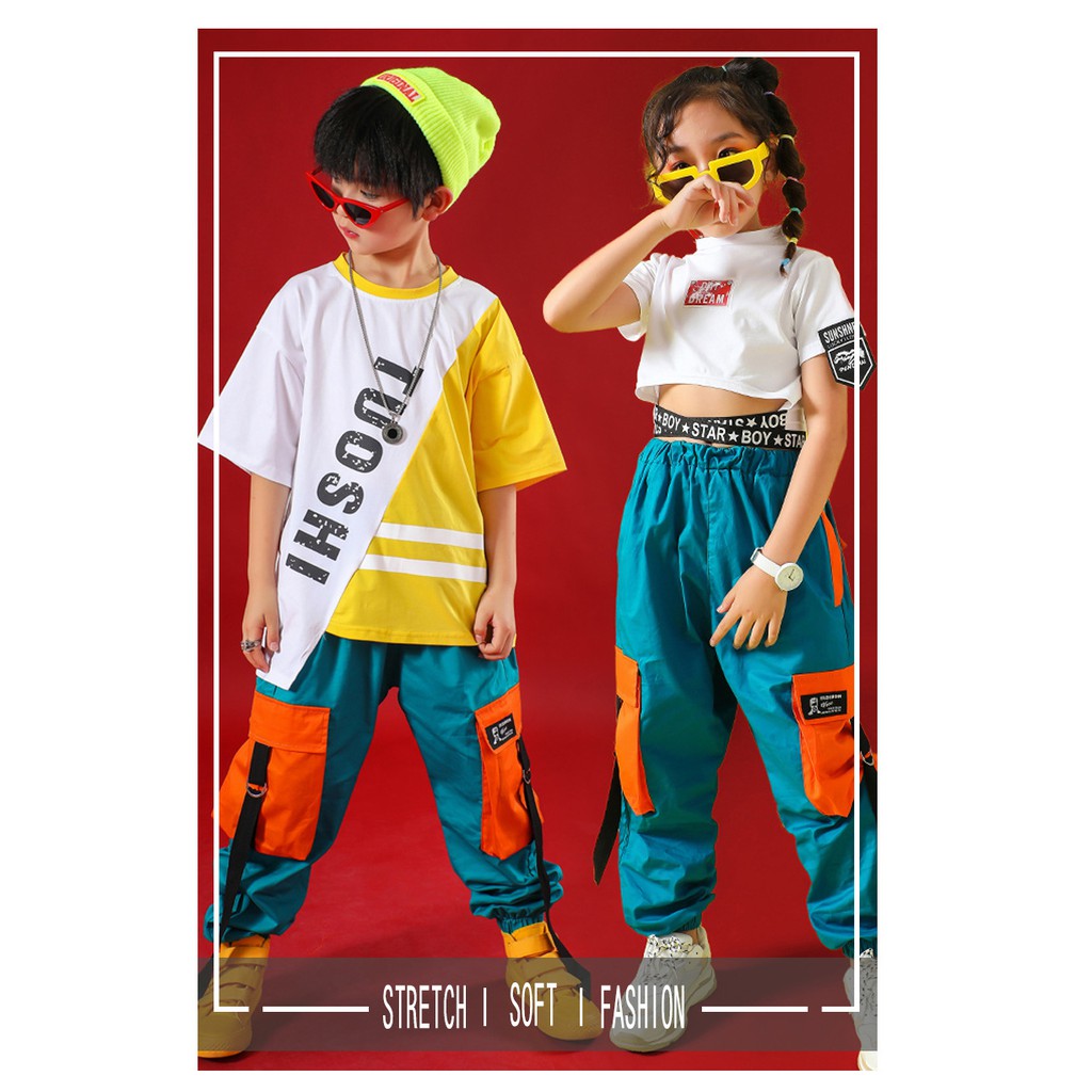 Trang phục nhảy hiện đại trẻ em | Bộ fashion weax