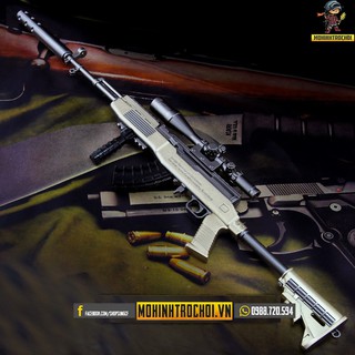 Mô Hình PUBG - Phụ Kiện PUBG - SKS 36cm (Nắp ráp)