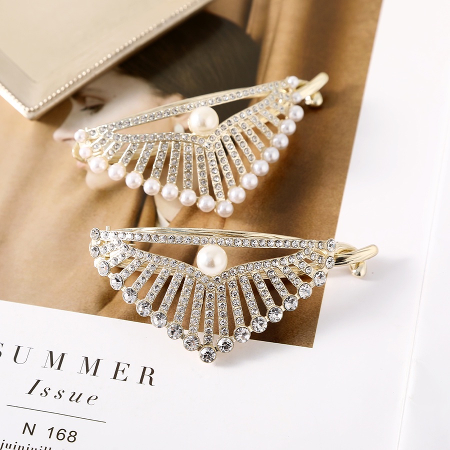 Kẹp TóC HìNh Vương MiệN ĐíNh Kim Cương Giả ThờI Trang Cho Nữ