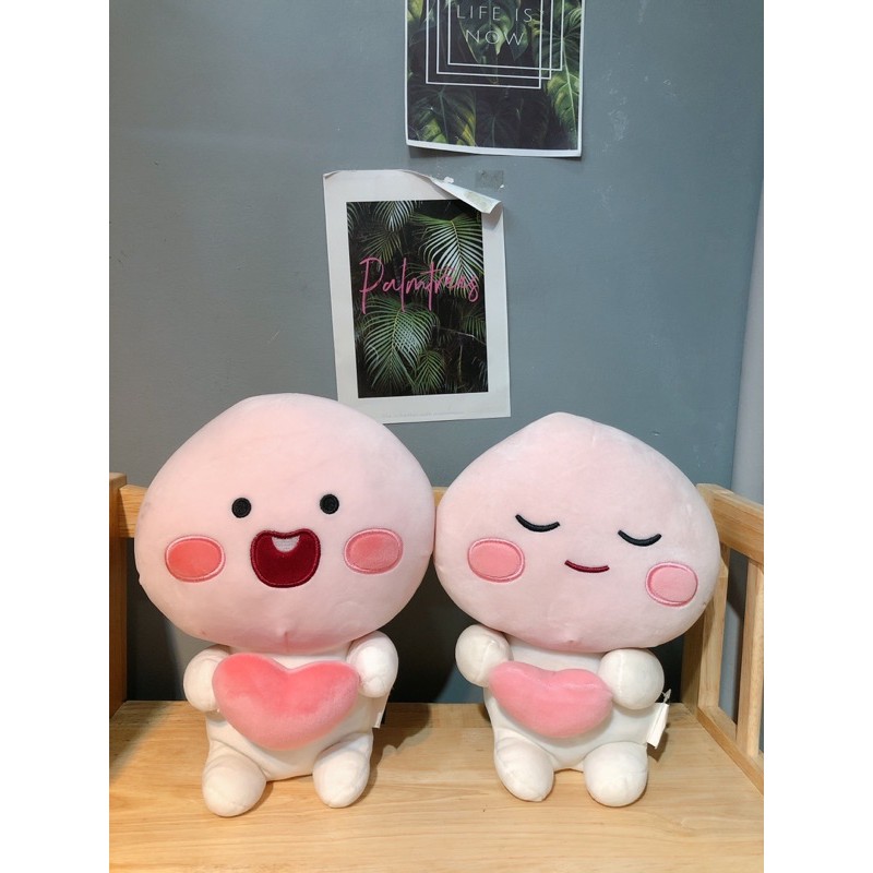 [Apeach Kakao friends] gấu bông đào cosplay dễ thương chất miniso chính hãng