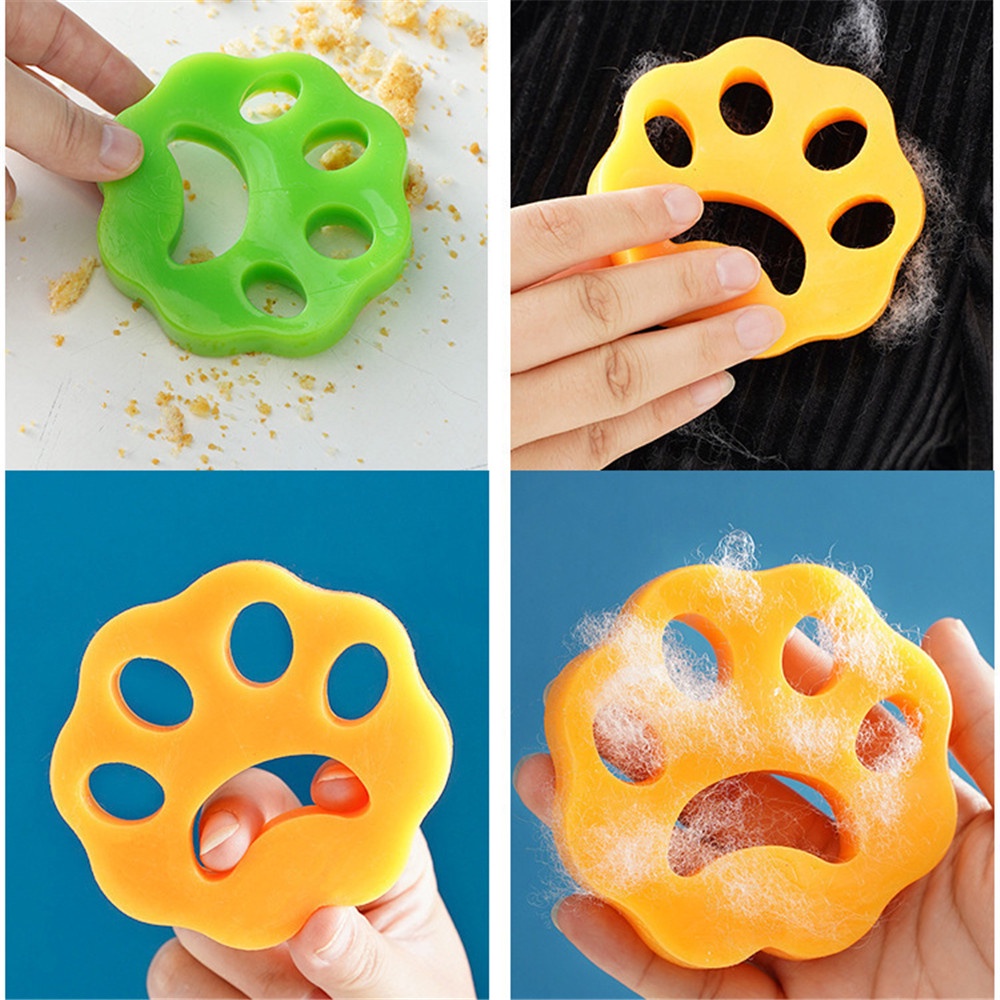 Set 2 Miếng Silicone Loại Bỏ Lông Cho Máy Giặt Tiện Lợi