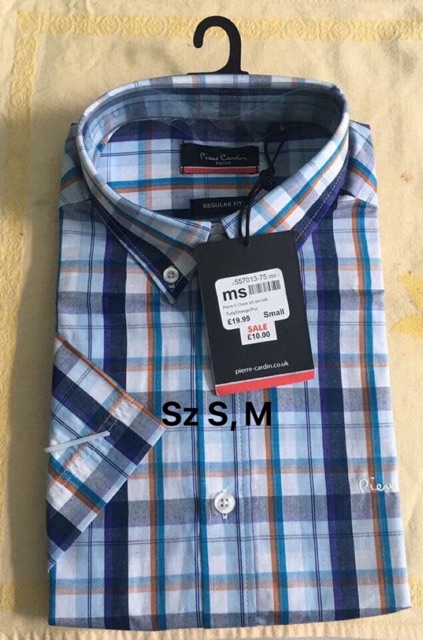 Áo somi Pierre Cardin xách tay từ UK, cam kết chuẩn Auth