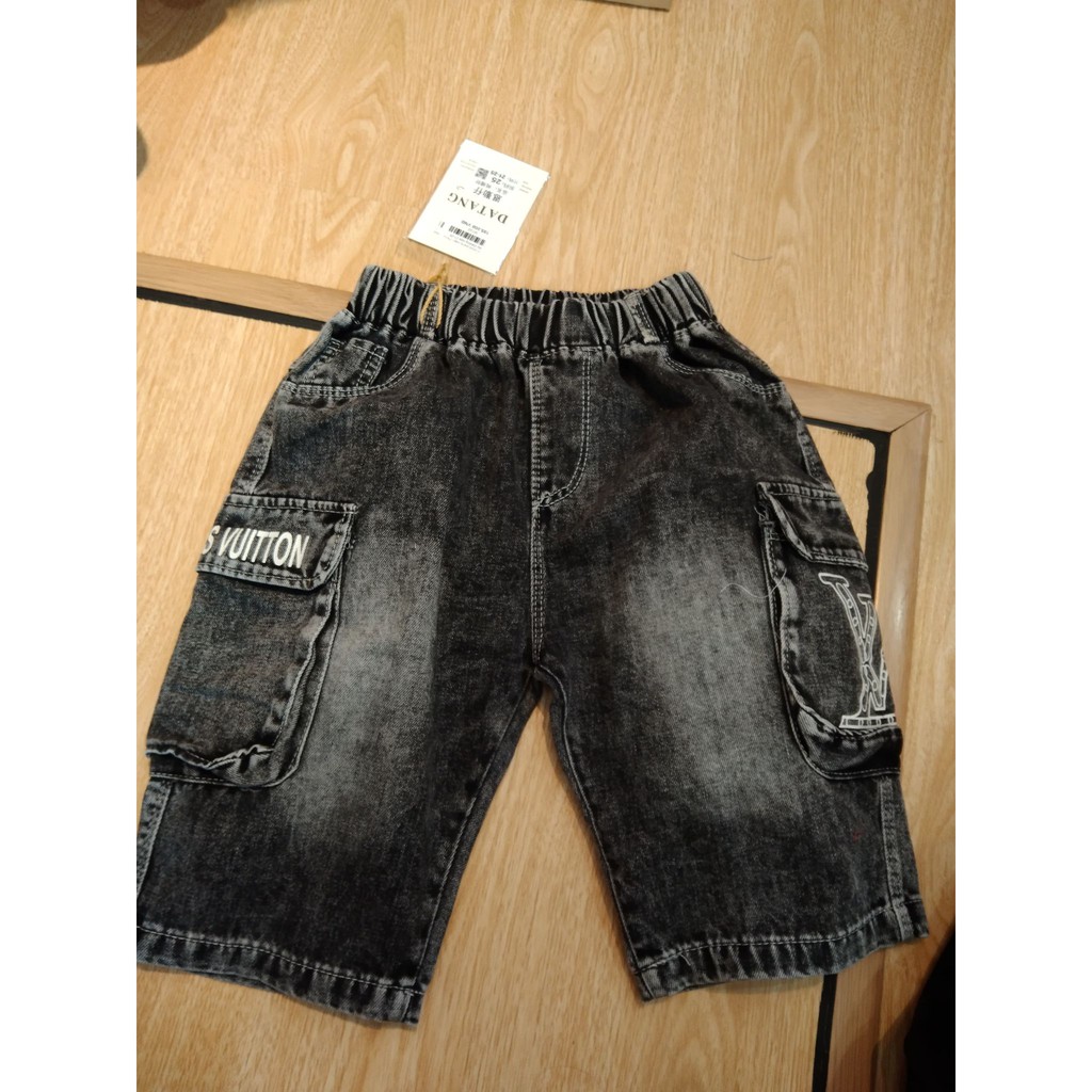 Quần short jeans mềm TN túi hộp Datang size 21-25