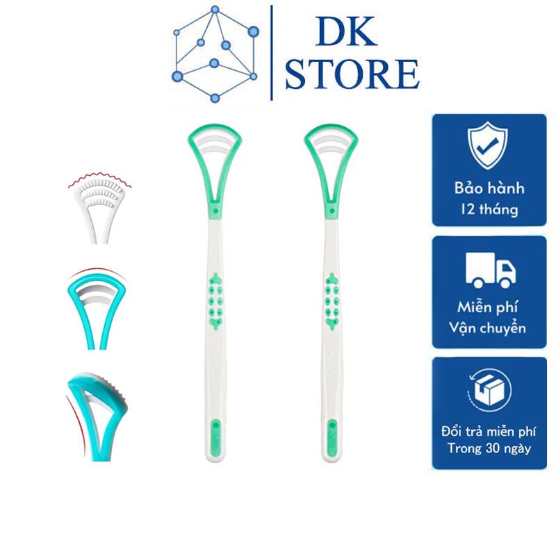 Dụng Cụ Vệ Sinh Lưỡi Trị Hôi Miệng Cây Cạo Lưỡi Chăm Sóc Răng Miệng Được Nha Sĩ Khuyên Dùng Giúp Sịt Thơm Miệng
