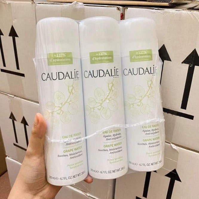 Xịt Khoáng Caudalie Grape Water Pháp 200ML - Xịt Khoáng Chiết Xuất 100% Nho Xanh  - enshopvn.com