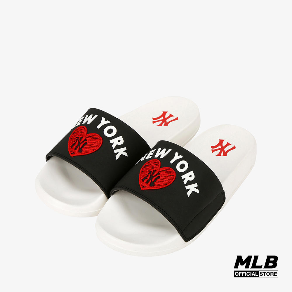 [Mã MABRVP04 giảm 15% đơn 150K tối đa 30k] MLB - Dép quai ngang New Mound Heart 32SHHH111-50L