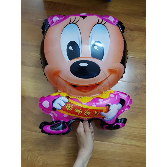 BÓNG BẠC TRUNG HÌNH CHUỘT MINNIE SIZE 65CM