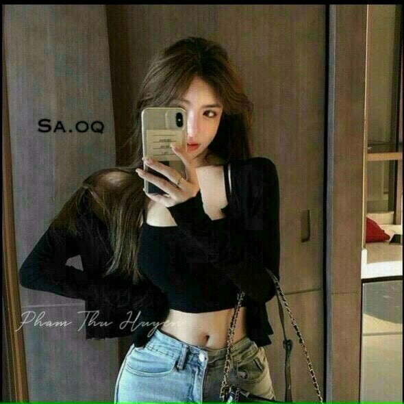 [Miễn phí ship 2022 ] Set áo 2 dây kèm áo khoác cadigan thun gân