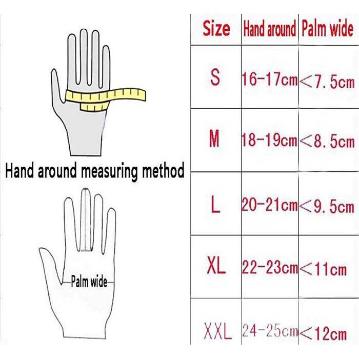 Găng Tay Đi Xe Đạp 100% Có 7 Màu GLOVES