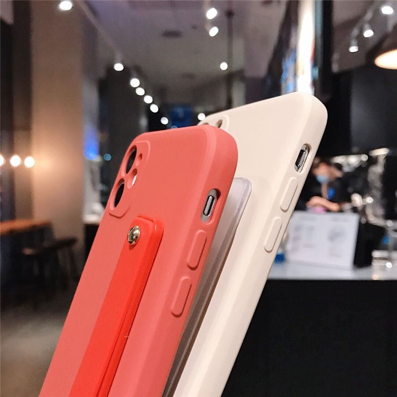 Ốp điện thoại silicone có dây đeo tay thời trang cho IPHONE 13 12 Pro Max 11PRO MAX XR XS MAX X 7 8 PLUS 13 Pro Ốp lưng