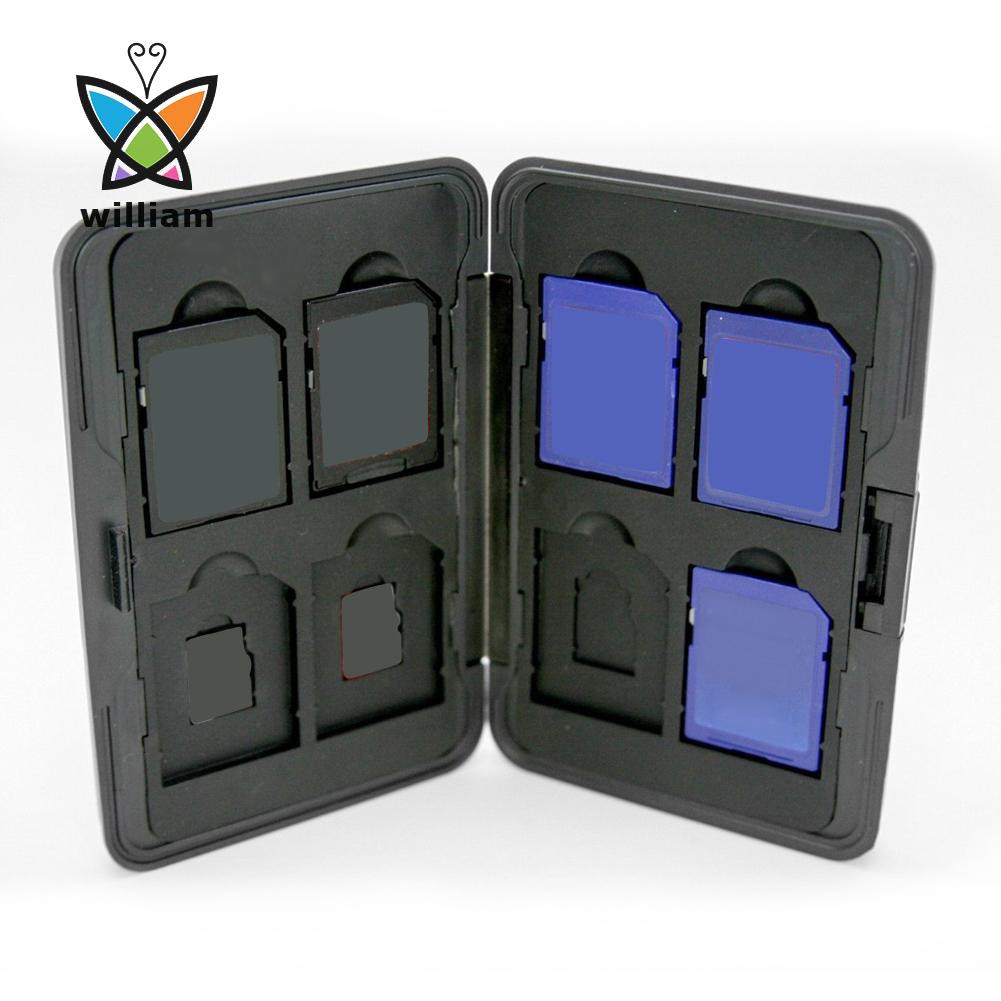 Hộp Đựng Thẻ Nhớ Micro Sd Sdxc Bằng Nhựa