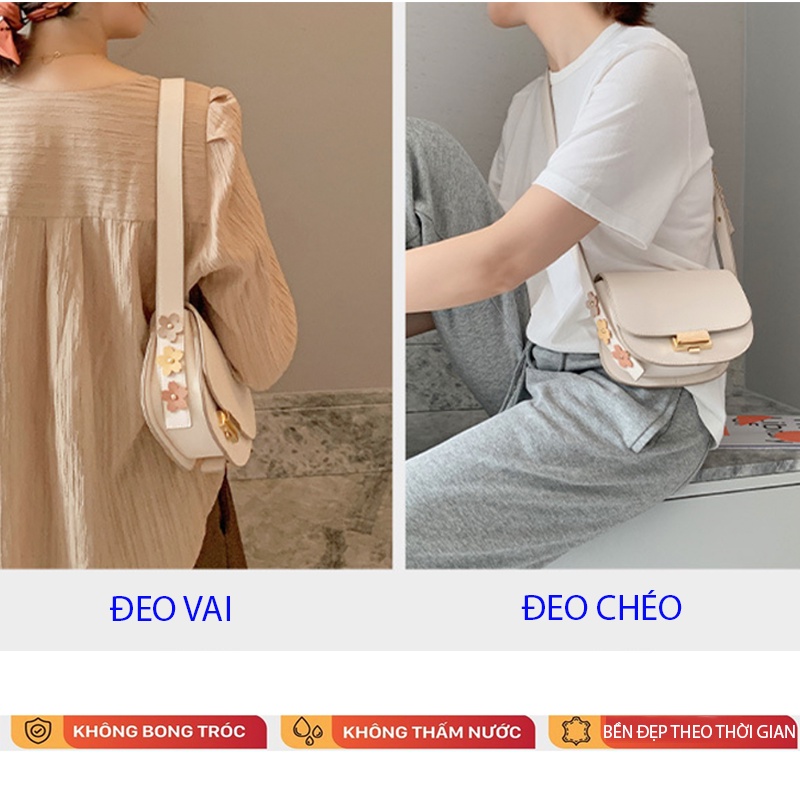 Túi Xách Nữ Đeo Chéo Kẹp Nách MICOCAH Dáng Công Sở Thời Trang Phong Cách Vintage Sang Trọng Da Cao Cấp Cực Đẹp MC37