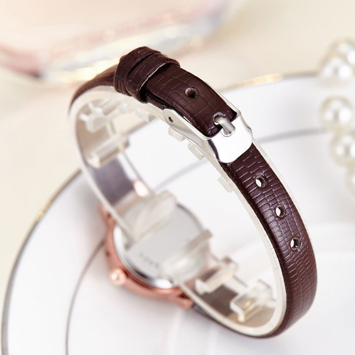 Đồng hồ nữ dây da thời trang Yuhao SP710 (Nhiều màu lựa chọn)