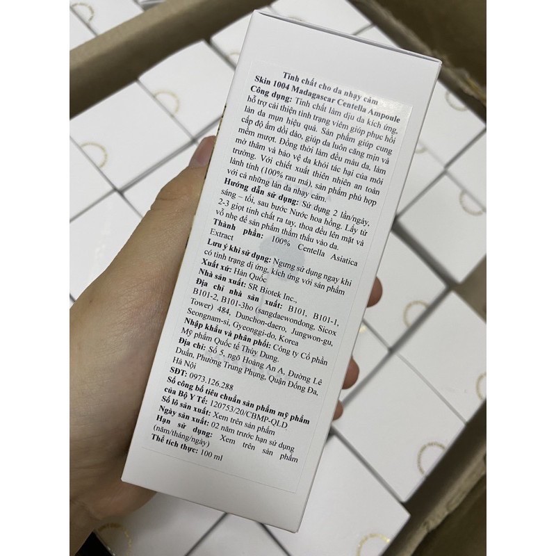 Tinh chất dưỡng da rau má Skin1004 Madagascar Centella Asiatica Ampoule