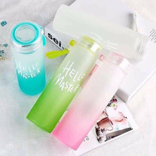 2 BÌNH NƯỚC THỦY TINH HELLO MASTER CAO CẤP 480ML