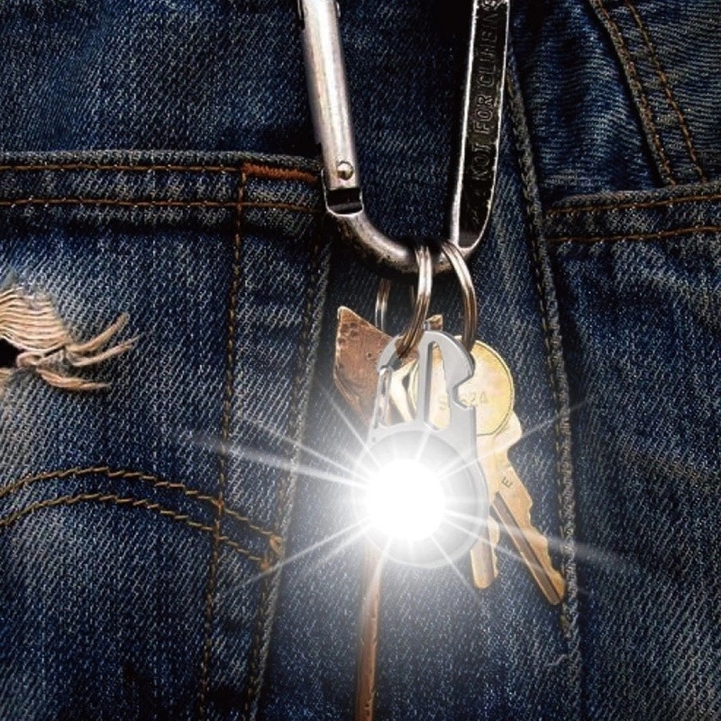 Móc Khóa Đèn LED Bỏ Túi Tiện Dụng