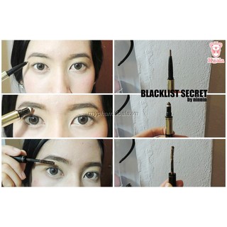 Bút kẻ chân mày 3 in 1 Mistine 3D brows  secret