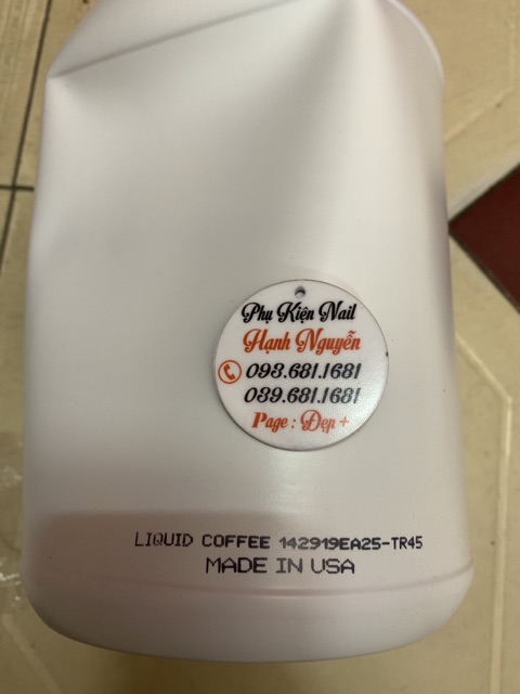 [NEW] Liquid Tím Mỹ Coffee chuyên dụng Nặn Hoa - EMA Đắp phom móng