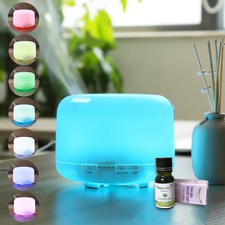 _Máy phun sương tinh dầu lớn 500ml kèm tinh dầu sả chanh 10ml