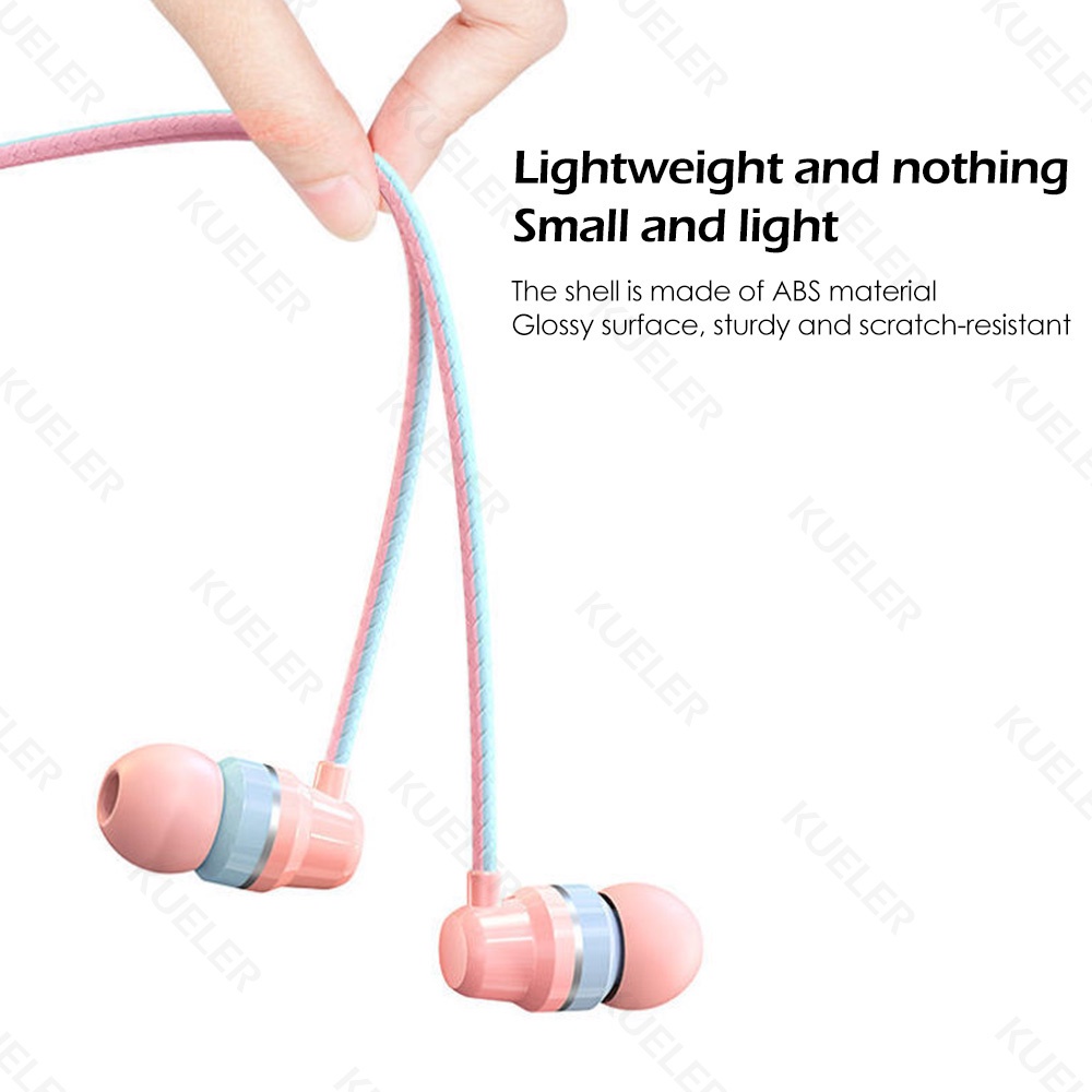 Tai Nghe Chống Ồn 3.5Mm 4D Màu Macaron Tích Hợp Mic