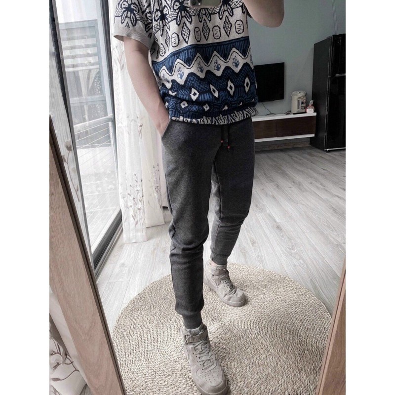 Bigsize  Quần nỉ lót lông nam siêu ấm chống chọi đại hàn dáng Jogger thể thao chất dày dặn co dãn tốt