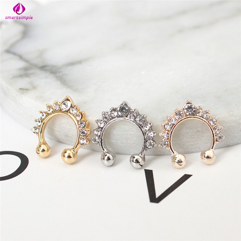Khuyên Mũi Đính Đá Thời Trang Cá Tính