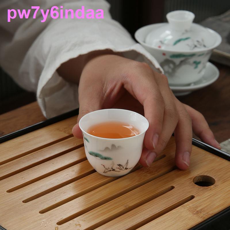 bộ trà du lịch di động bốn tách sứ trắng nhanh kung fu bằng gốm trong xe ngoài trời thiết lập nhà hoàn chỉnh111