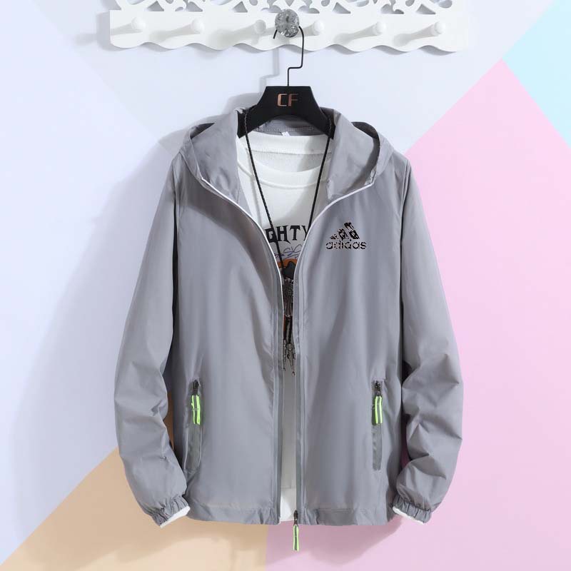 Áo Khoác Adidas Chống Nắng Dáng Rộng Có Size Lớn Phong Cách Hàn Quốc Thời Trang Mùa Hè Cho Nam Và Nữ