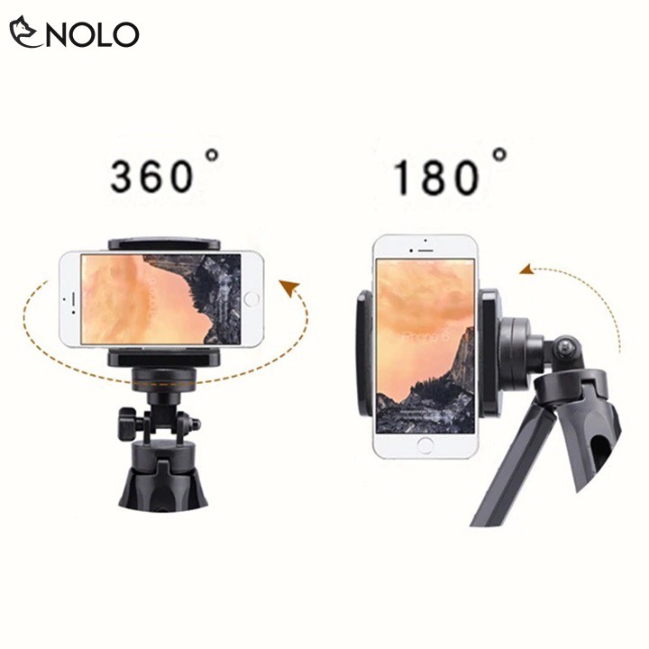 Tripod Giá Đỡ 3 Chân Mini Gấp Gọn TT01 Chiều Dài Tối Đa 28 cm Cho Điện Thoại Và Máy Ảnh Mirroless