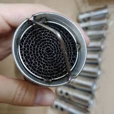 5 Tiêu Pô Tổ Ong  xịn Inox 304 Đút Trong Các Pô Độ Xe Máy