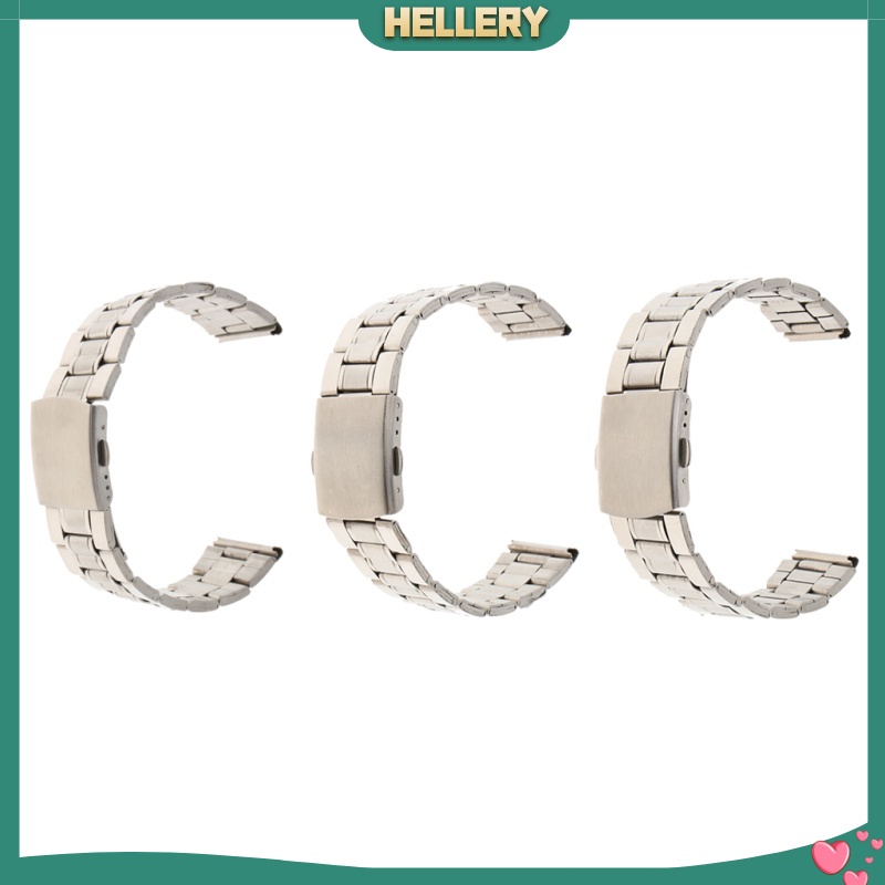 Dây Đồng Hồ Đeo Tay Bằng Thép Không Gỉ 18mm Cao Cấp Cho Nam