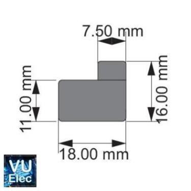 Đế chuyển pin Bosch 18V