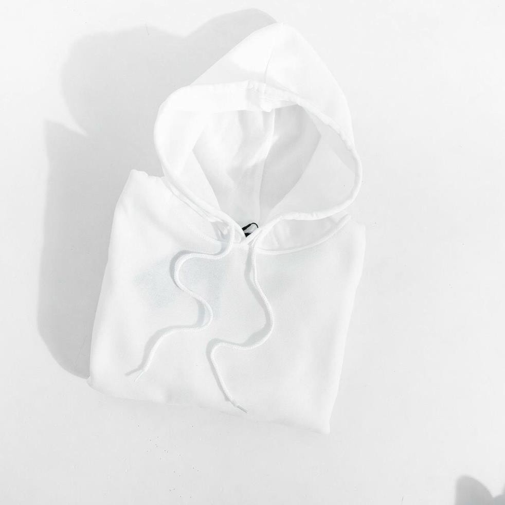 Áo Hoodie nam nữ unisex đôi cặp form rộng trơn trắng đen có mũ đẹp chất nỉ phong cách trẻ trung Hàn Quốc | BigBuy360 - bigbuy360.vn