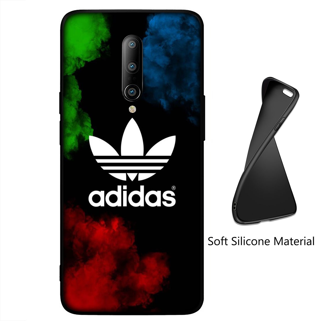 Ốp điện thoại silicon hình cỏ 3 lá adidas B27 cho Samsung Galaxy A11 A31 A10 A20 A30 A50 A10S A20S A30S A50S A71 A51