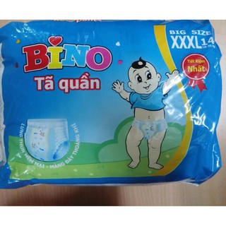 [COMBO 2 GÓI] Tã quần bigsize Bino XXXL - 18-35kg - bịch 28 miếng