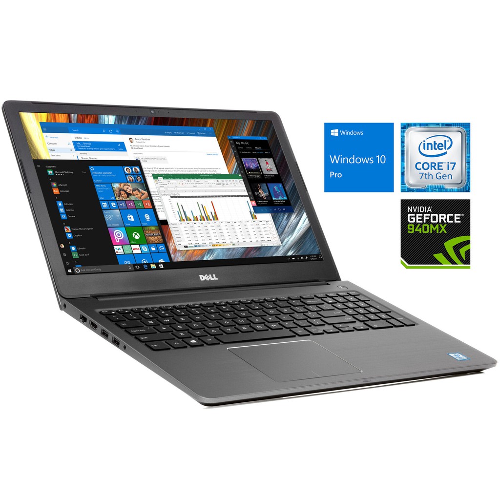 Dell Vostro 5568 -V5568C (Gray) | i7-7500U | 8GB DDR4 | 1TB HDD | NoDVD | GeForce 940MX 4GB | 15.6inch FHD