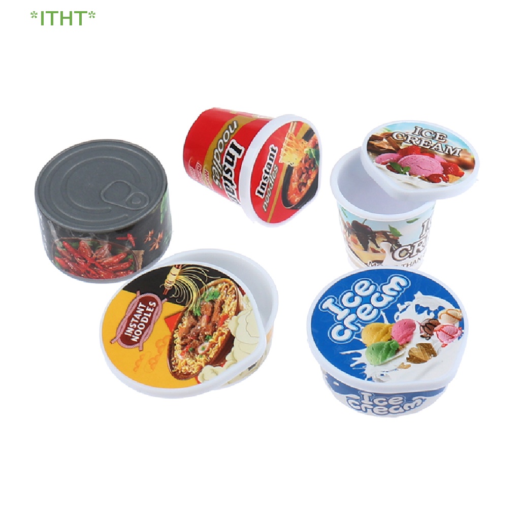Mô Hình Kem Tôm Hùm Mini Trang Trí Nhà Búp Bê Tỉ Lệ 1: 6 Mới