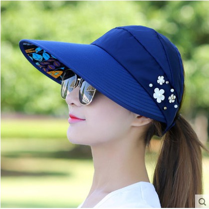 Mũ, nón nữ du lịch phong cách Hàn Quốc (Màu đỏ