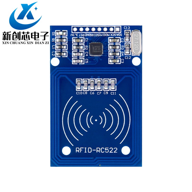 Mô Đun Ăng Ten Không Dây Mfrc-522 13.56 Mhz Rfid Cho Arduino Ic Key Spi Writer Ic