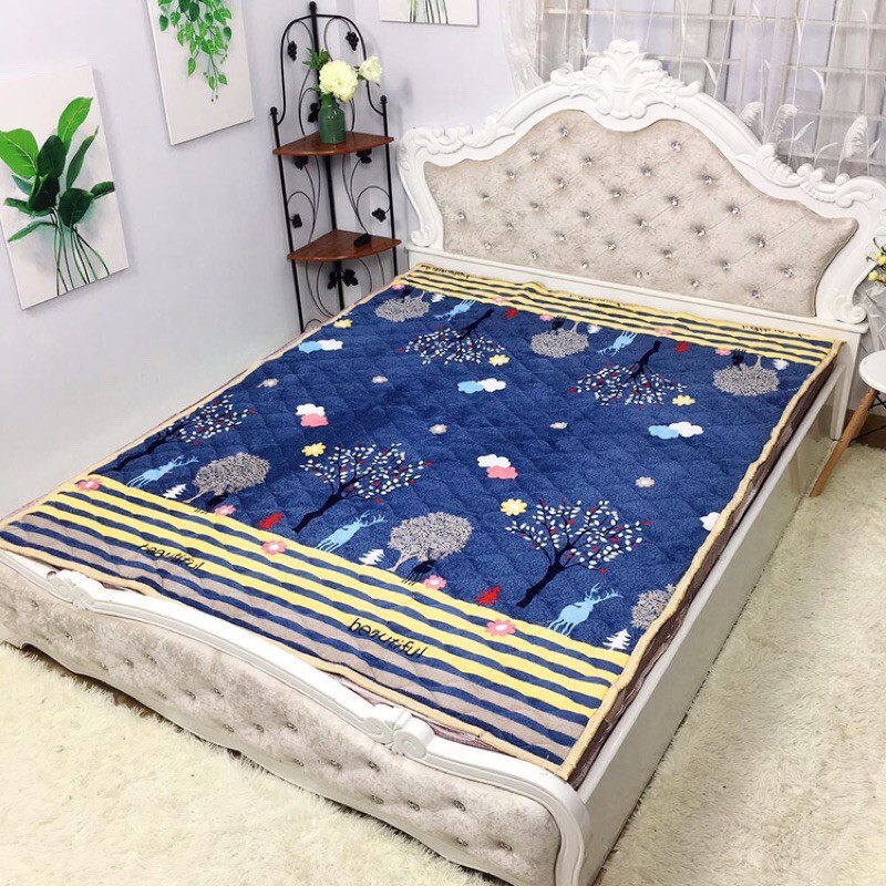 Thảm Trải Giường Nỉ Nhung 3 Lớp mềm mịn cao cấp | BigBuy360 - bigbuy360.vn