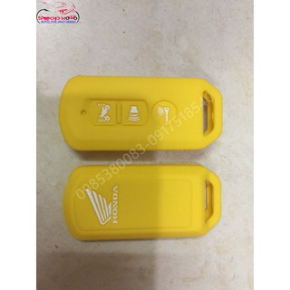 Bọc (Bao) Silicon Cho Chìa Smartkey SH 2017, sh mode (Đen ,đỏ)
