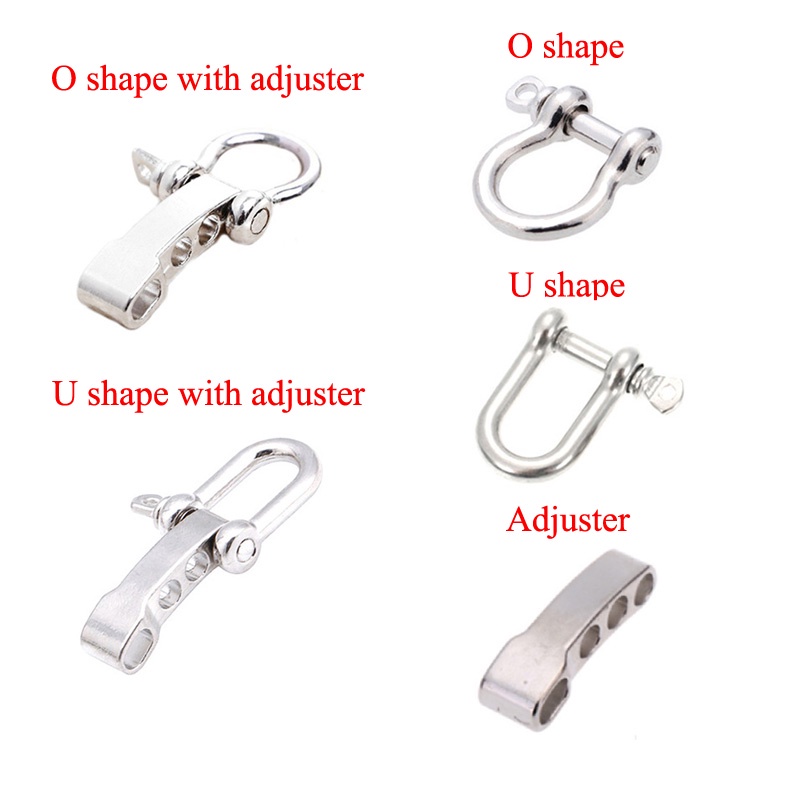 Vòng Đeo Tay paracord Sinh Tồn 550 Khóa Thép Điều Chỉnh Được