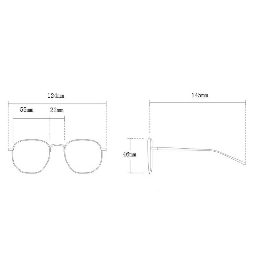 Kính Chống Bức Xạ WMES15H Cho Nữ|Kính Mát Nửa Gọng Thời Trang