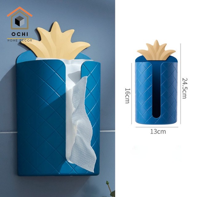 [LOẠI ĐẸP]Hộp Đựng Khăn Giấy Dán Tường Đa Năng, Tiện Ích Nhiều Màu Mắc
