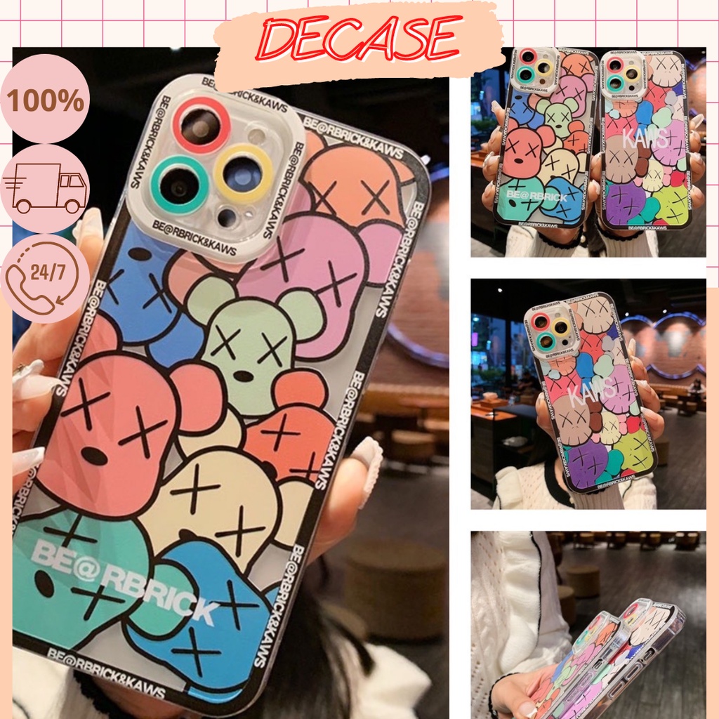 Ốp lưng iphone ✨DECASE's ✨bear.bri.ck KAWS 6/6plus/6splus/7/7plus/8/8plus/x/xs/11/12/13/pro/max/plus/promax