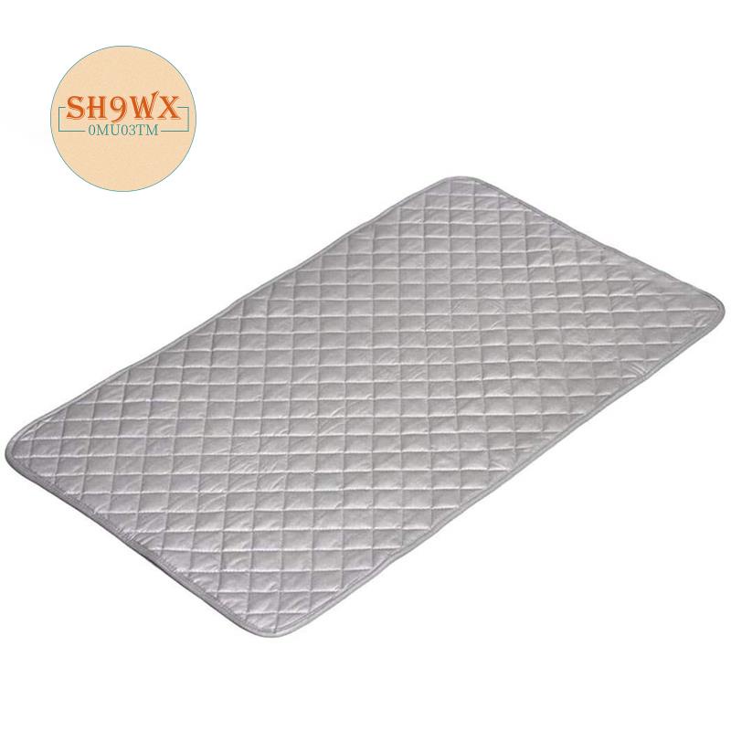 Tấm lót hỗ trợ ủi quần áo dày chống trượt chịu được nhiệt độ cao 60x55cm