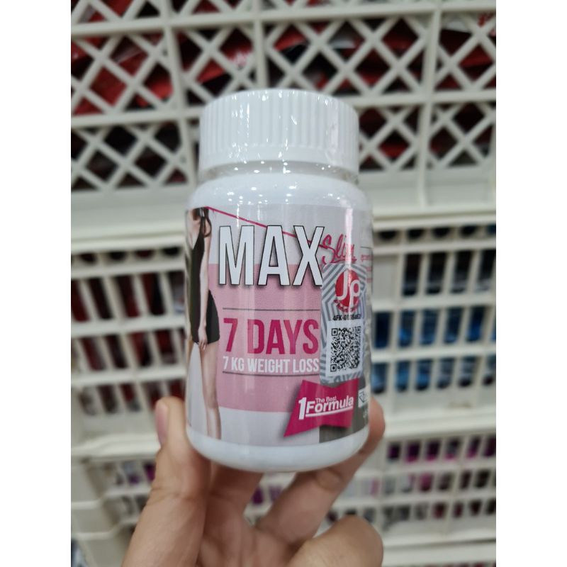 Hộp 30 viên. Giảm Cân max7 Day Thai Lan Chính Hãng